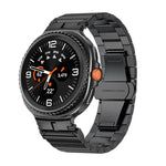 竹節ステンレススチールウォッチバンド、Samsung Galaxy Watch8 / Watch8 Classic用