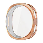 ENKAY Hat-Prince フルカバレッジ 電気めっきソフトTPUケース スクリーン保護付き、Samsung Galaxy Watch8 44mm用、Samsung Galaxy Watch8 40mm用