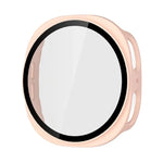 ENKAY Hat-Prince フルカバレッジ 強化ガラスフィルム 一体型PCウォッチケース、Samsung Galaxy Watch8 44mm用、Samsung Galaxy Watch8 40mm用