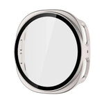 ENKAY Hat-Prince フルカバレッジ 強化ガラスフィルム 一体型PCウォッチケース、Samsung Galaxy Watch8 44mm用、Samsung Galaxy Watch8 40mm用