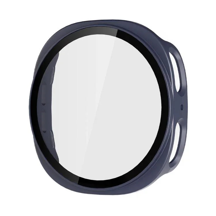 ENKAY Hat-Prince フルカバレッジ 強化ガラスフィルム 一体型PCウォッチケース、Samsung Galaxy Watch8 44mm用、Samsung Galaxy Watch8 40mm用
