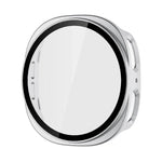 ENKAY Hat-Prince フルカバレッジ 強化ガラスフィルム 一体型PCウォッチケース、Samsung Galaxy Watch8 44mm用、Samsung Galaxy Watch8 40mm用