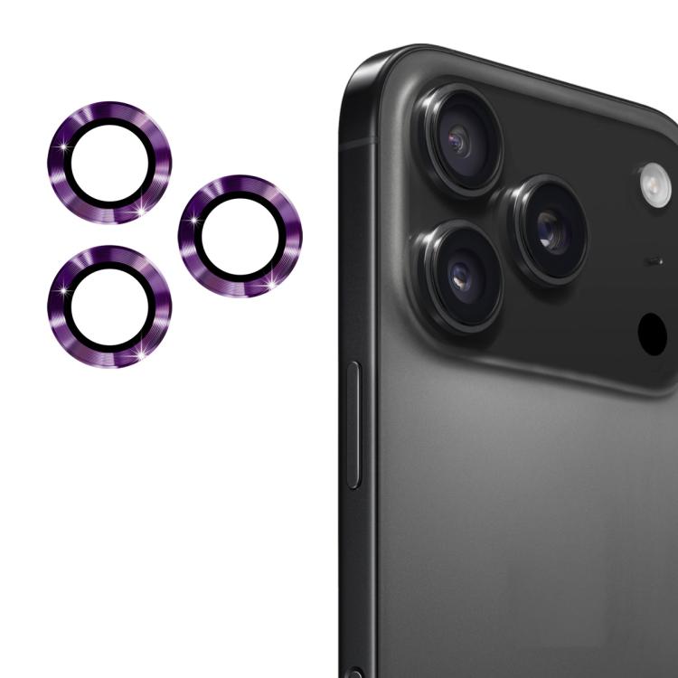 ENKAY 9H リアレンズ アルミ合金強化ガラスフィルム、iPhone 17 Pro / 17 Pro Max用、iPhone 17用、iPhone Air用