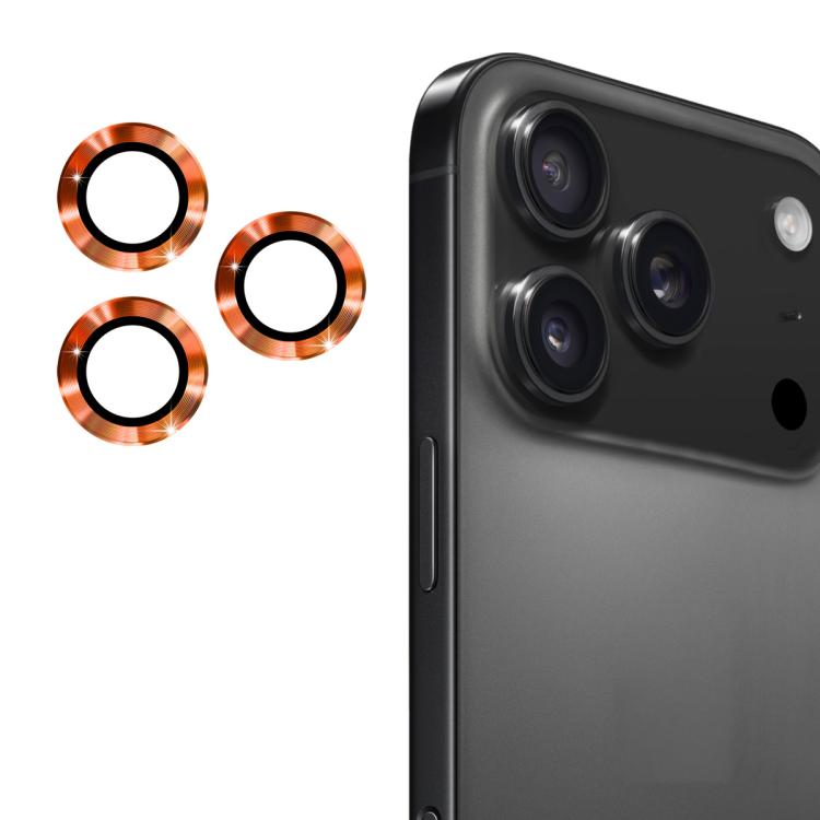 ENKAY 9H リアレンズ アルミ合金強化ガラスフィルム、iPhone 17 Pro / 17 Pro Max用、iPhone 17用、iPhone Air用