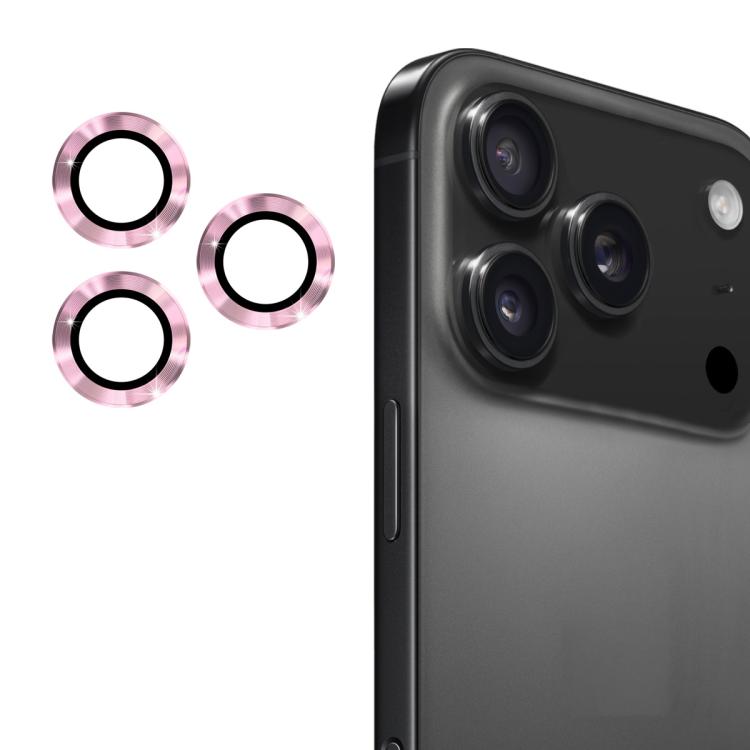 ENKAY 9H リアレンズ アルミ合金強化ガラスフィルム、iPhone 17 Pro / 17 Pro Max用、iPhone 17用、iPhone Air用