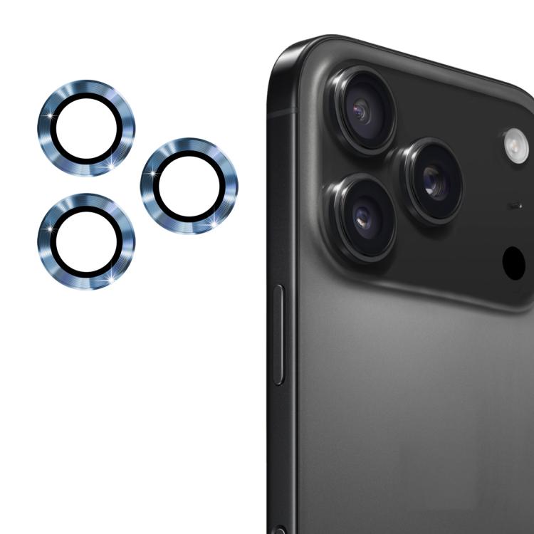 ENKAY 9H リアレンズ アルミ合金強化ガラスフィルム、iPhone 17 Pro / 17 Pro Max用、iPhone 17用、iPhone Air用