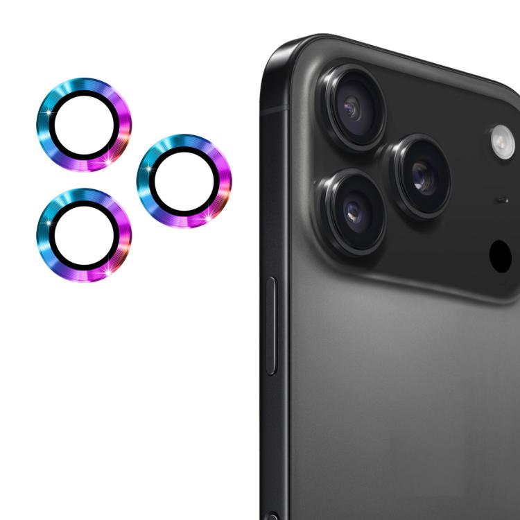ENKAY 9H リアレンズ アルミ合金強化ガラスフィルム、iPhone 17 Pro / 17 Pro Max用、iPhone 17用、iPhone Air用