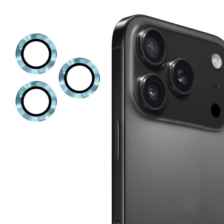 ENKAY 9H リアレンズ アルミ合金強化ガラスフィルム、iPhone 17 Pro / 17 Pro Max用、iPhone 17用、iPhone Air用