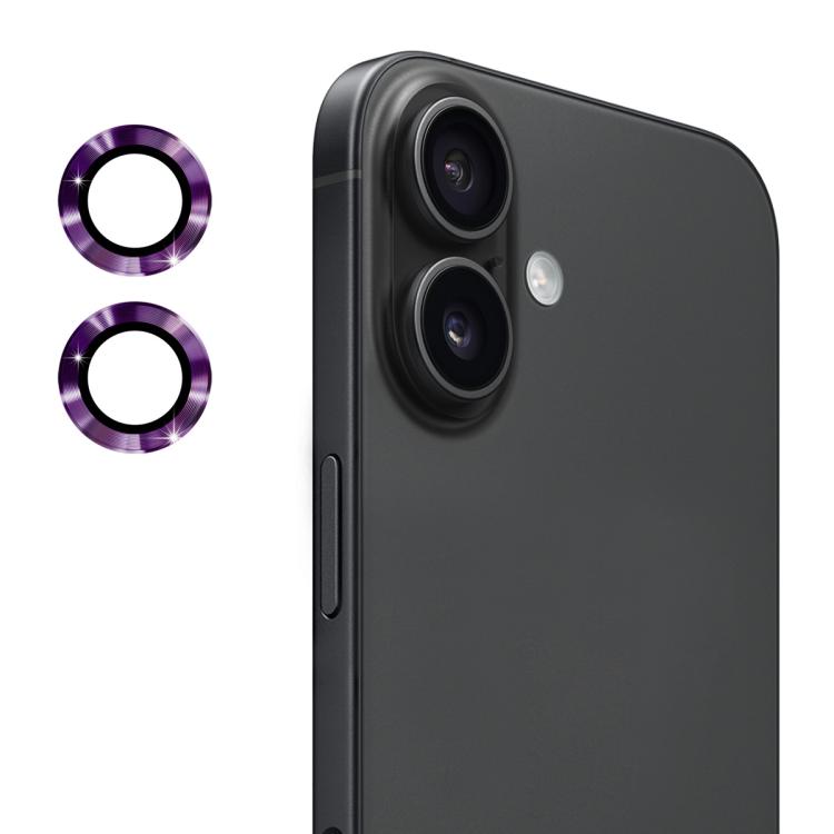 ENKAY 9H リアレンズ アルミ合金強化ガラスフィルム、iPhone 17 Pro / 17 Pro Max用、iPhone 17用、iPhone Air用