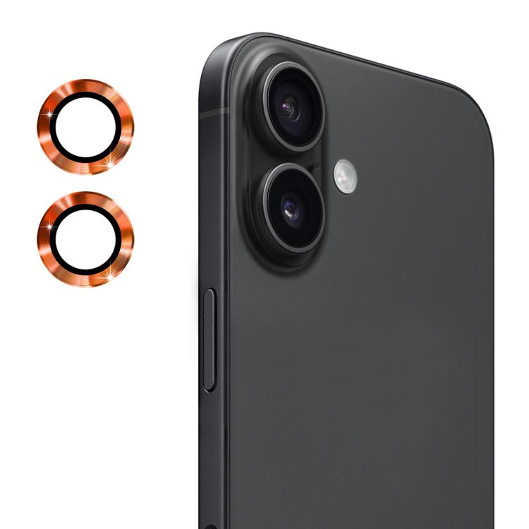 ENKAY 9H リアレンズ アルミ合金強化ガラスフィルム、iPhone 17 Pro / 17 Pro Max用、iPhone 17用、iPhone Air用