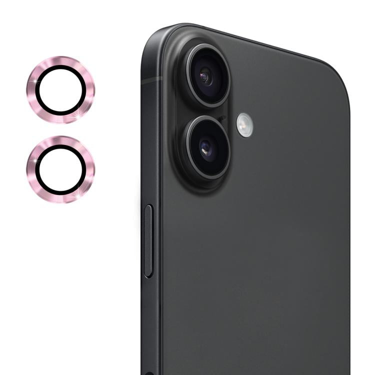 ENKAY 9H リアレンズ アルミ合金強化ガラスフィルム、iPhone 17 Pro / 17 Pro Max用、iPhone 17用、iPhone Air用