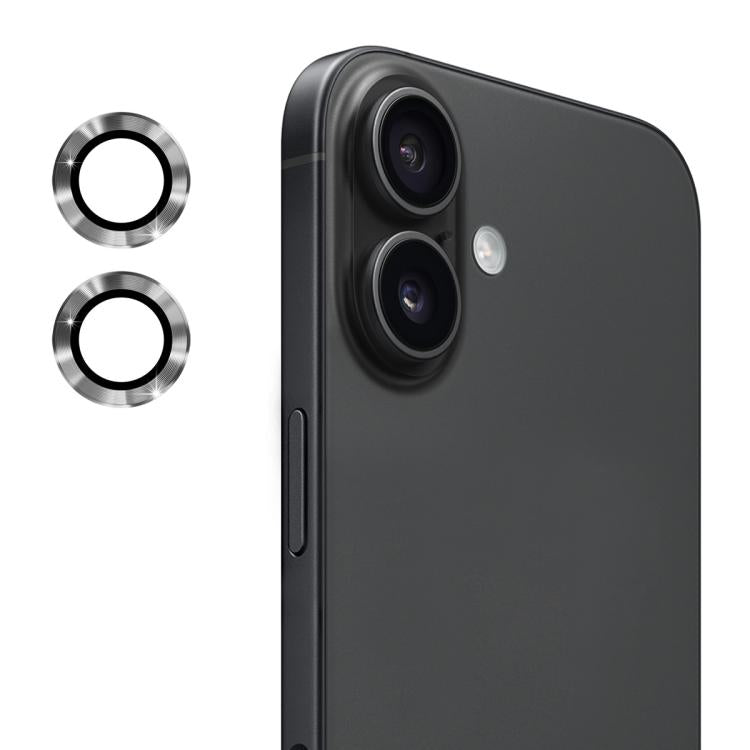 ENKAY 9H リアレンズ アルミ合金強化ガラスフィルム、iPhone 17 Pro / 17 Pro Max用、iPhone 17用、iPhone Air用