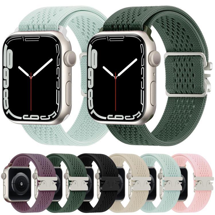 パラシュートバックル編みナイロンウォッチバンド、Apple Watch 46mm / 49mm / 45mm / 44mm用、Apple Watch 42mm / 41mm / 40mm / 38mm用