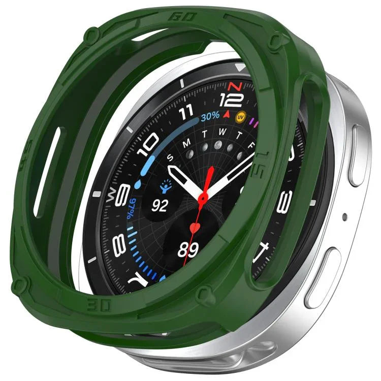Hollow Digital Armor TPU Watch Protective Cover, For Samsung Galaxy Watch8 Classic 46mm, For Samsung Galaxy Watch8 44mm, For Samsung Galaxy Watch8 40mm