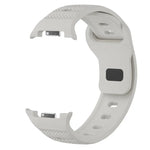 ドットテクスチャ ブラックバックル シリコンウォッチバンド、Samsung Galaxy Watch8 / Watch8 Classic用