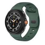 ドットテクスチャ ブラックバックル シリコンウォッチバンド、Samsung Galaxy Watch8 / Watch8 Classic用