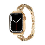 銅チェーンメタルウォッチバンド、Apple Watch 46mm / 49mm / 45mm / 44mm用、Apple Watch 42mm / 41mm / 40mm / 38mm用