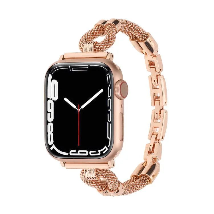 銅チェーンメタルウォッチバンド、Apple Watch 46mm / 49mm / 45mm / 44mm用、Apple Watch 42mm / 41mm / 40mm / 38mm用
