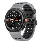 オーシャンスタイル クイックリリースバックル ツートンカラーシリコンウォッチバンド、Samsung Galaxy Watch8 / Watch8 Classic用