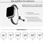 メタルフェザー銅亜鉛合金ウォッチバンド、Apple Watch 46mm / 49mm / 45mm / 44mm用、Apple Watch 42mm / 41mm / 40mm / 38mm用