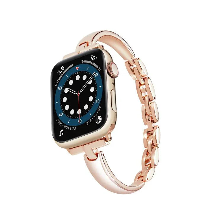 メタルブレスレット亜鉛合金ウォッチバンド、Apple Watch 46mm / 49mm / 45mm / 44mm用、Apple Watch 42mm / 41mm / 40mm / 38mm用