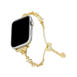 四つ葉のクローバーダイヤモンド亜鉛合金ウォッチバンド、Apple Watch 46mm / 49mm / 45mm / 44mm用、Apple Watch 42mm / 41mm / 40mm / 38mm用