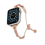 ウィングクラッシュダイヤモンド亜鉛合金ウォッチバンド、Apple Watch 46mm / 49mm / 45mm / 44mm用、Apple Watch 42mm / 41mm / 40mm / 38mm用