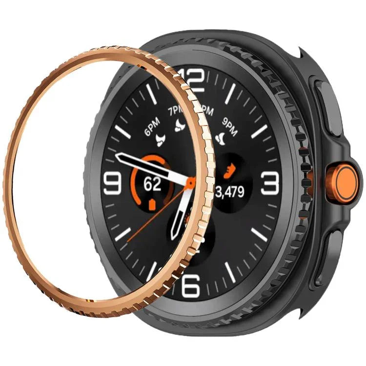 メタルウォッチ保護リング、Samsung Galaxy Watch8 Classic 46mm用