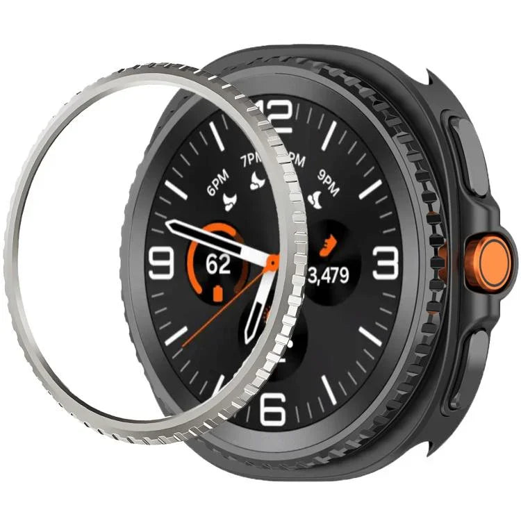 メタルウォッチ保護リング、Samsung Galaxy Watch8 Classic 46mm用