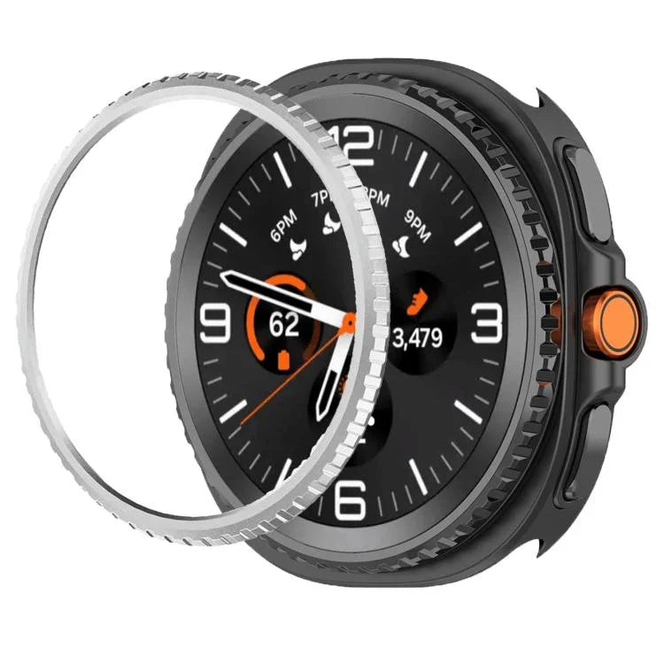 メタルウォッチ保護リング、Samsung Galaxy Watch8 Classic 46mm用
