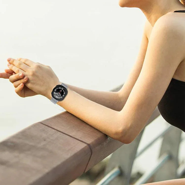 タートルバックル ミラネーゼメタルウォッチバンド、Samsung Galaxy Watch Ultra 47mm / Ultra 2025用