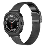 タートルバックル ミラネーゼメタルウォッチバンド、Samsung Galaxy Watch Ultra 47mm / Ultra 2025用
