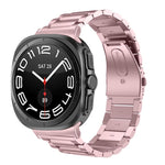 三連ビーズ ステンレス製ウォッチバンド、Samsung Galaxy Watch Ultra 47mm / Ultra 2025用