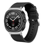 両面ライチ本革ウォッチバンド、Samsung Galaxy Watch Ultra 47mm / Ultra 2025用