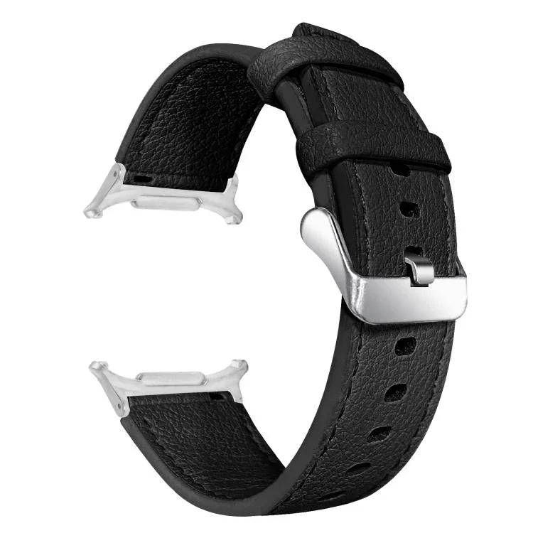 両面ライチ本革ウォッチバンド、Samsung Galaxy Watch Ultra 47mm / Ultra 2025用