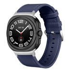 両面ライチ本革ウォッチバンド、Samsung Galaxy Watch Ultra 47mm / Ultra 2025用