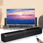 BKS-33 5.0 テレビホームワイヤレスサウンドバー、TF対応、取り外し・連結可能、3Dステレオ効果