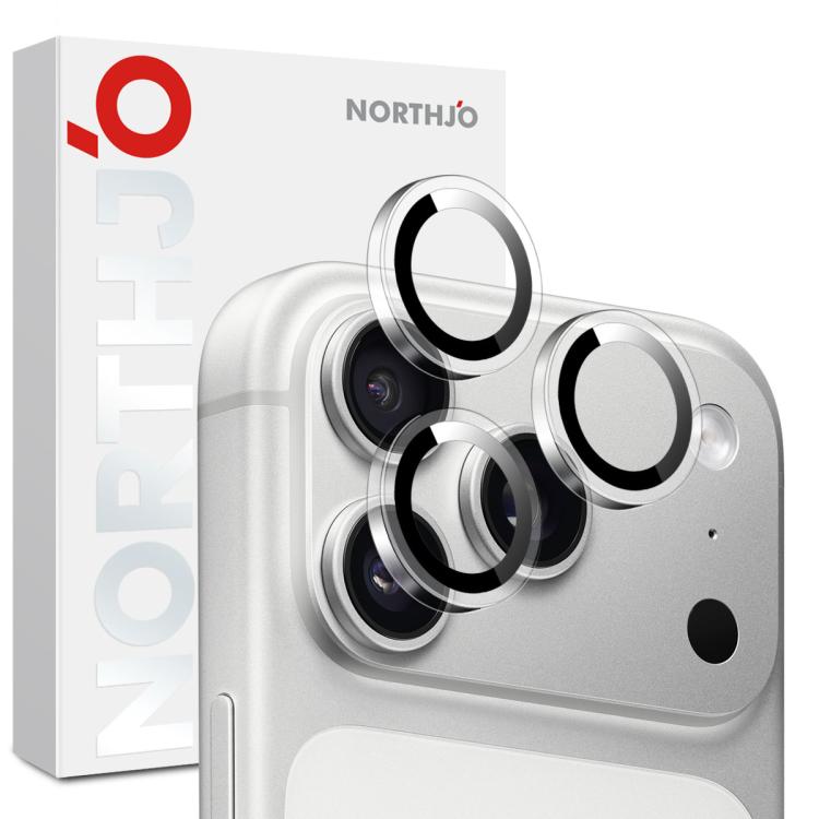 NORTHJO カメラレンズプロテクター クリアリング強化ガラスフィルム、iPhone 17 Pro / 17 Pro Max用、iPhone 17用、iPhone Air用、iPhone 16 Pro / 16 Pro Max用、iPhone 16 / 16 Plus用、iPhone 15 Pro / 15 Pro Max用、iPhone 15 / 15 Plus用