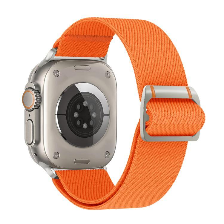 ウォッチマン機械式バックルナイロンウォッチバンド、Apple Watch 46mm / 49mm / 45mm / 44mm用、Apple Watch 42mm / 41mm / 40mm / 38mm用