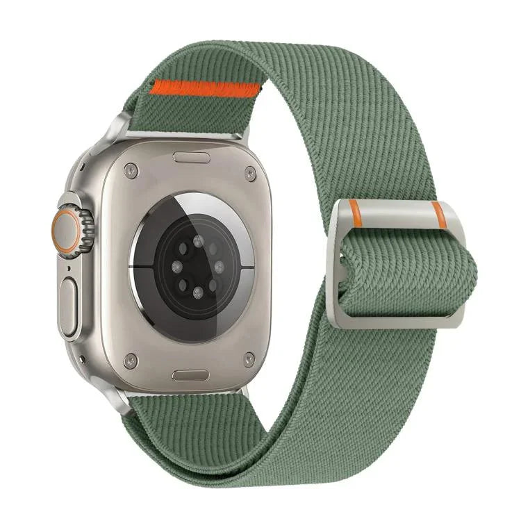 ウォッチマン機械式バックルナイロンウォッチバンド、Apple Watch 46mm / 49mm / 45mm / 44mm用、Apple Watch 42mm / 41mm / 40mm / 38mm用