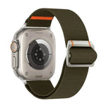 ウォッチマン機械式バックルナイロンウォッチバンド、Apple Watch 46mm / 49mm / 45mm / 44mm用、Apple Watch 42mm / 41mm / 40mm / 38mm用