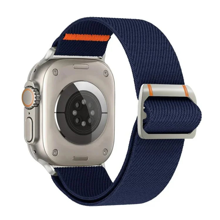 ウォッチマン機械式バックルナイロンウォッチバンド、Apple Watch 46mm / 49mm / 45mm / 44mm用、Apple Watch 42mm / 41mm / 40mm / 38mm用