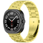 スリービーズ ステンレススチールウォッチバンド（取り外し工具付き）、Samsung Galaxy Watch Ultra 47mm / Ultra 2025用、Samsung Galaxy Watch8 / Watch8 Classic用