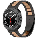 スリービーズ ステンレススチールウォッチバンド（取り外し工具付き）、Samsung Galaxy Watch Ultra 47mm / Ultra 2025用、Samsung Galaxy Watch8 / Watch8 Classic用