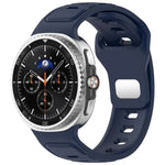 リバースバックル 単色シリコンウォッチバンド、Samsung Galaxy Watch8 / Watch8 Classic用