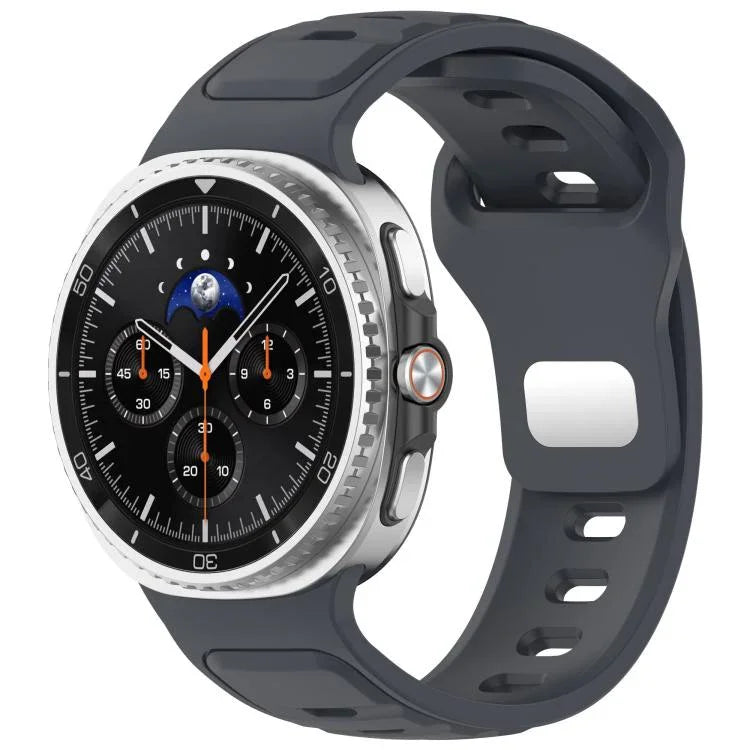 リバースバックル 単色シリコンウォッチバンド、Samsung Galaxy Watch8 / Watch8 Classic用