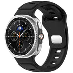 リバースバックル 単色シリコンウォッチバンド、Samsung Galaxy Watch8 / Watch8 Classic用