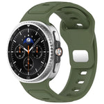 リバースバックル 単色シリコンウォッチバンド、Samsung Galaxy Watch8 / Watch8 Classic用