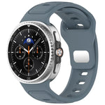 リバースバックル 単色シリコンウォッチバンド、Samsung Galaxy Watch8 / Watch8 Classic用