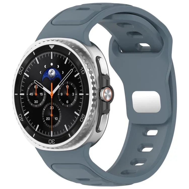 リバースバックル 単色シリコンウォッチバンド、Samsung Galaxy Watch8 / Watch8 Classic用